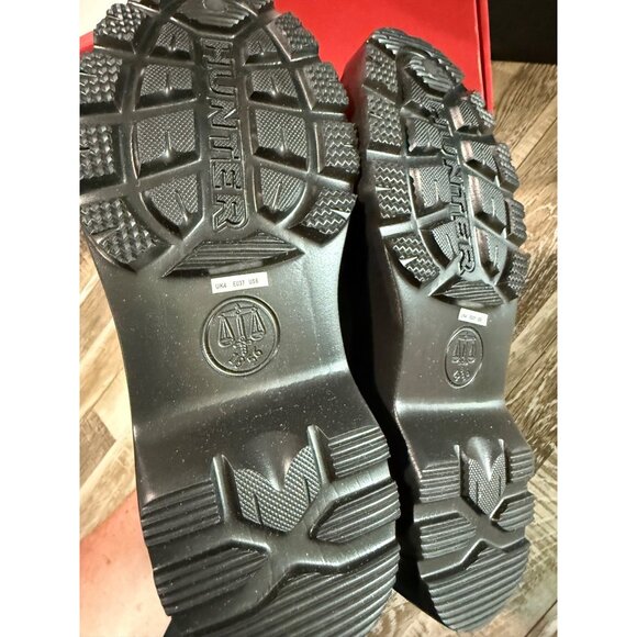 Hunter Womens Waterproof Seam-Sealed Black Rain Boots Size US 6 Durable Non-Slip - Picture 4 of 10